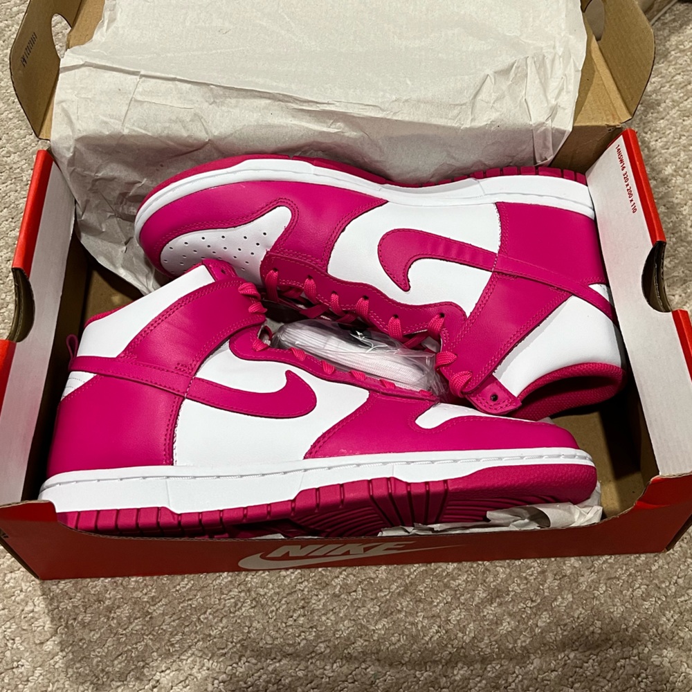 New Pink Prime Dunk High